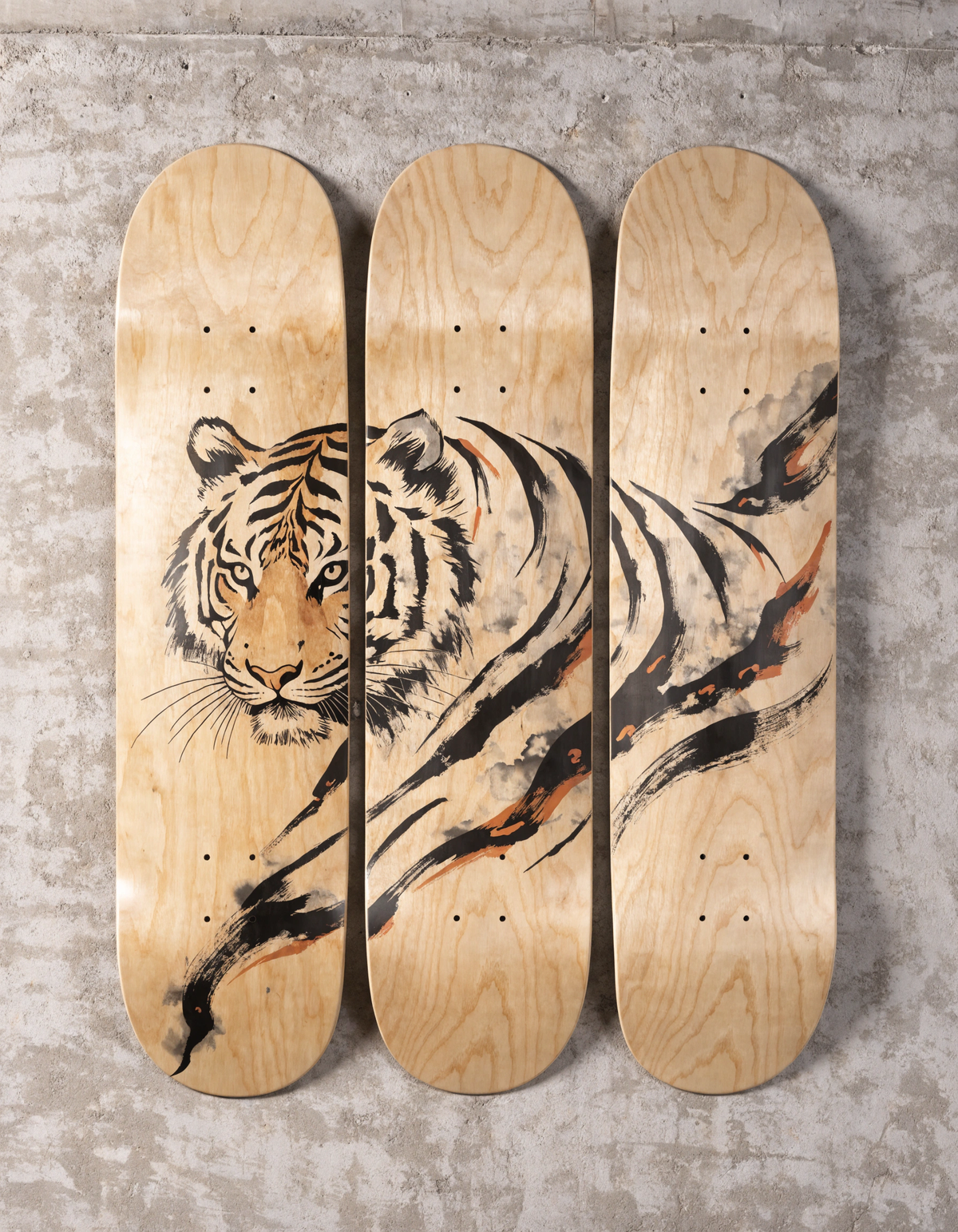 TIGRE ENCRE NOIRE