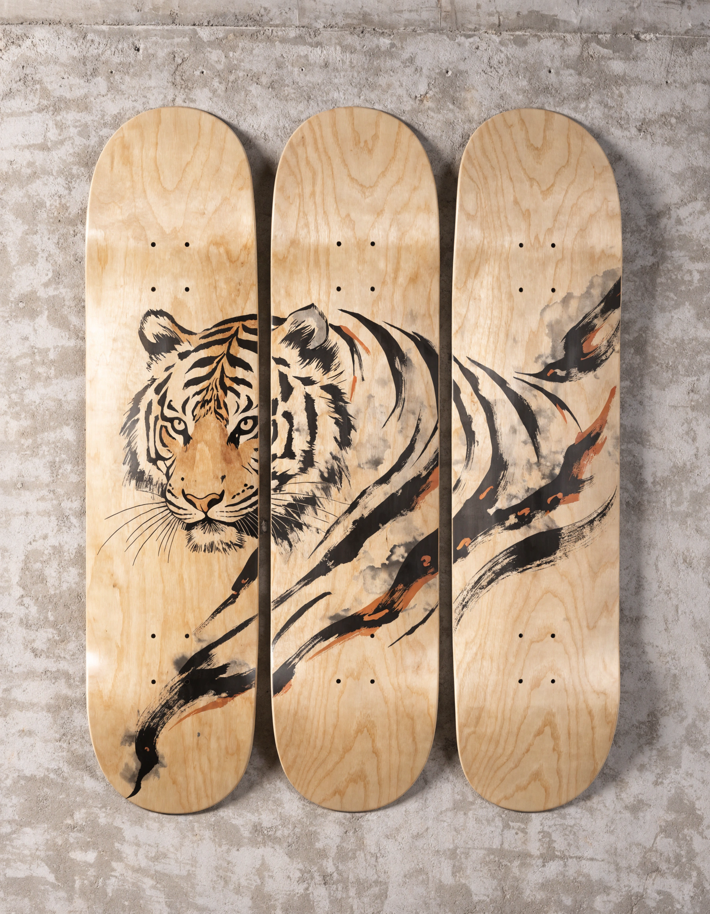 TIGRE ENCRE NOIRE