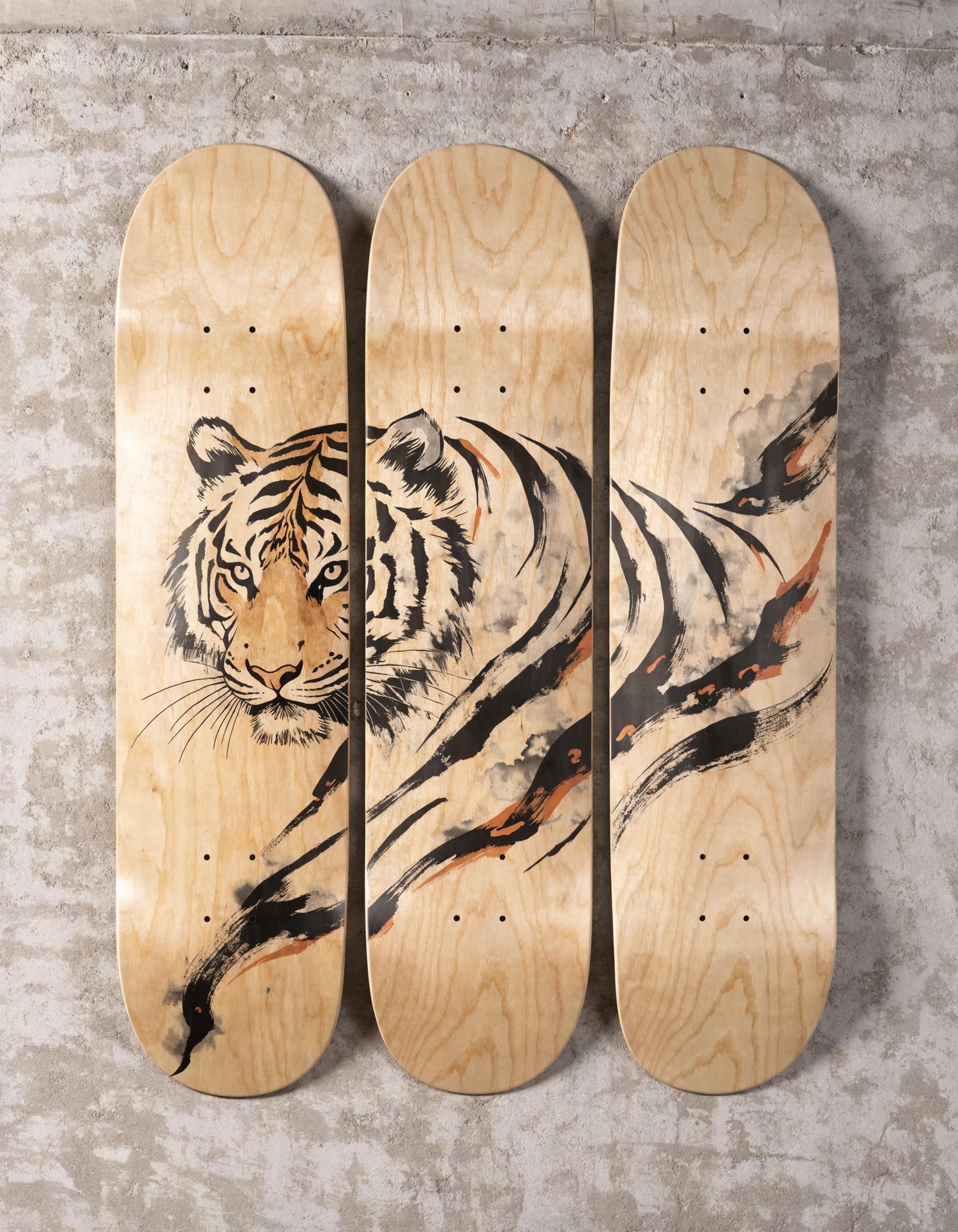 Tigre Encre Noire